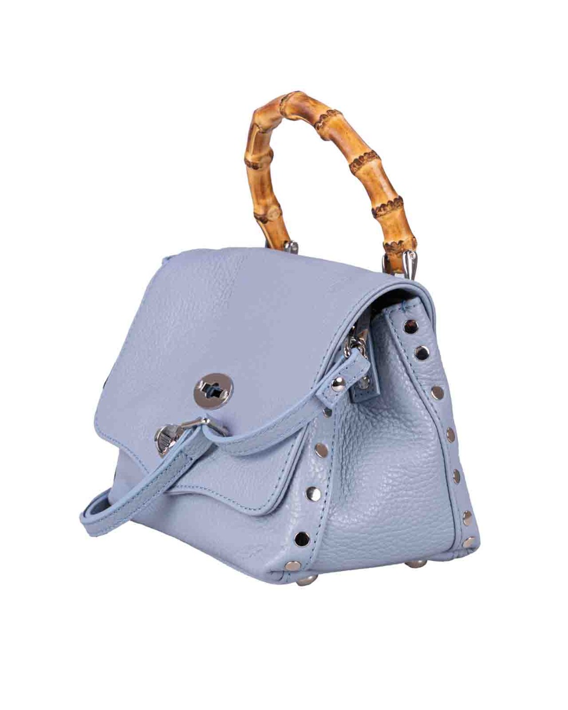 shop ZANELLATO  Borsa: Zanellato Postina Baby
Pellame martellato.
Manico in bambù.
Larghezza 19 cm, Altezza 14 cm, Profondità 10 cm, Luce del manico 7 cm.
Composizione: 100% pelle di vitello.
Made in Italy.. 068010 B 0950000-Z0640 number 8636589